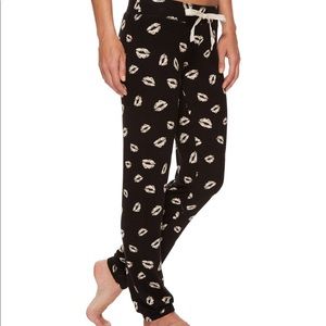 PJ salvage kiss pajama sweat pants